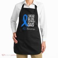 I Wear Blue For My Dad Als Awareness Apron thumb 2