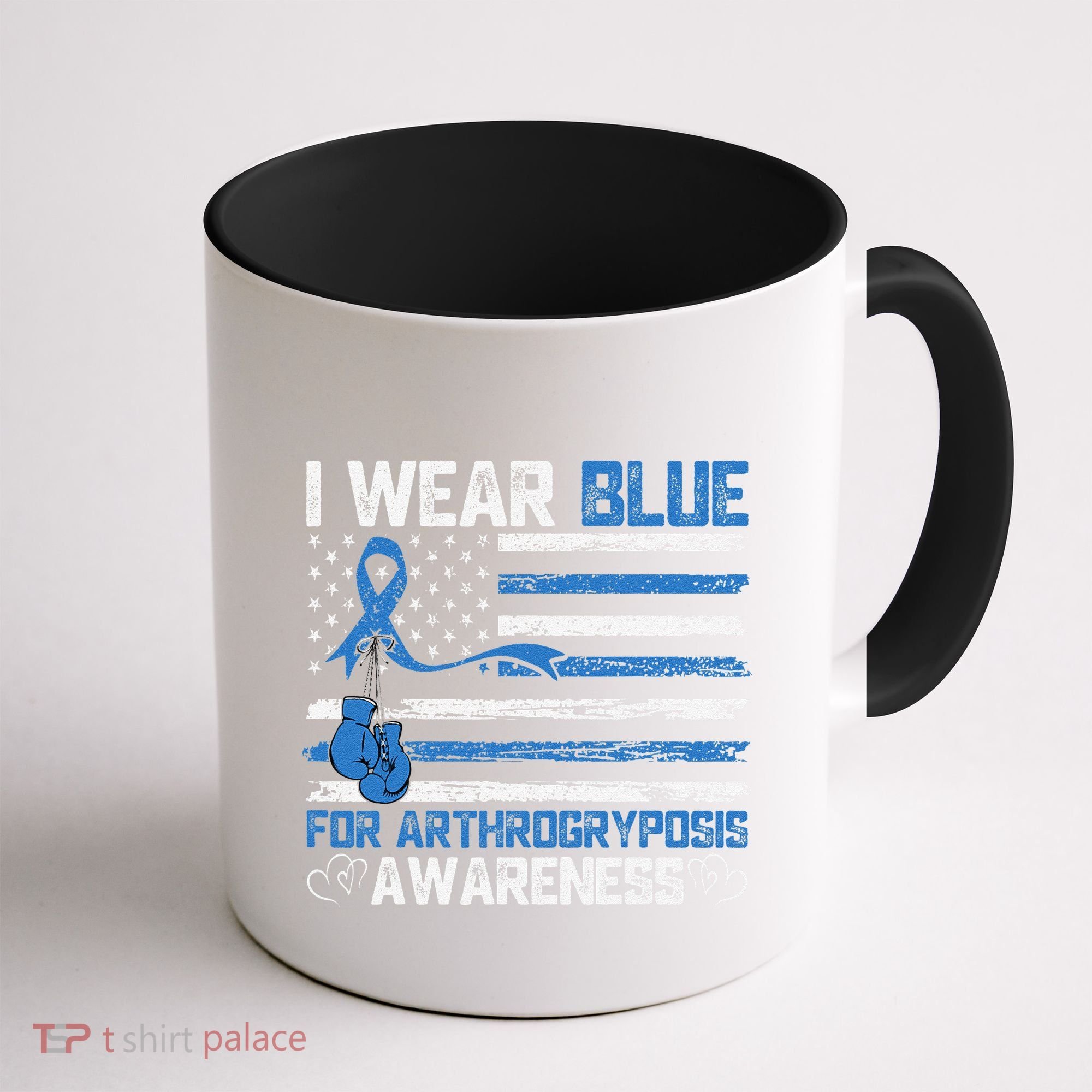 I Wear Blue For Arthrogryposis Awareness Month Coffee Mug
