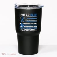 I Wear Blue For Arthrogryposis Awareness Month Tumbler thumb 0