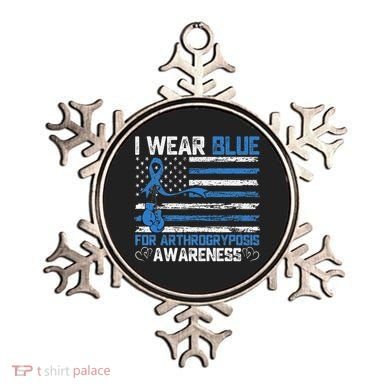 I Wear Blue For Arthrogryposis Awareness Month Ornament
