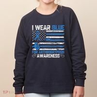 I Wear Blue For Arthrogryposis Awareness Month Women's Sweatshirt thumb 0