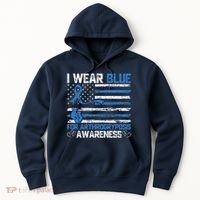 I Wear Blue For Arthrogryposis Awareness Month Hoodie thumb 0