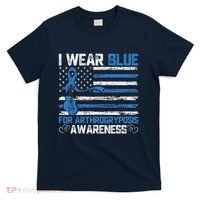 I Wear Blue For Arthrogryposis Awareness Month T-Shirt thumb 0