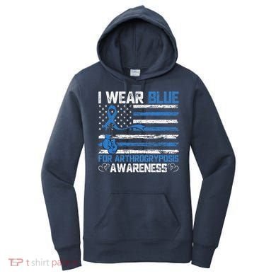 I Wear Blue For Arthrogryposis Awareness Month Women's Hoodie