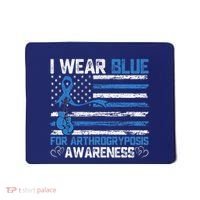 I Wear Blue For Arthrogryposis Awareness Month Mousepad thumb 0