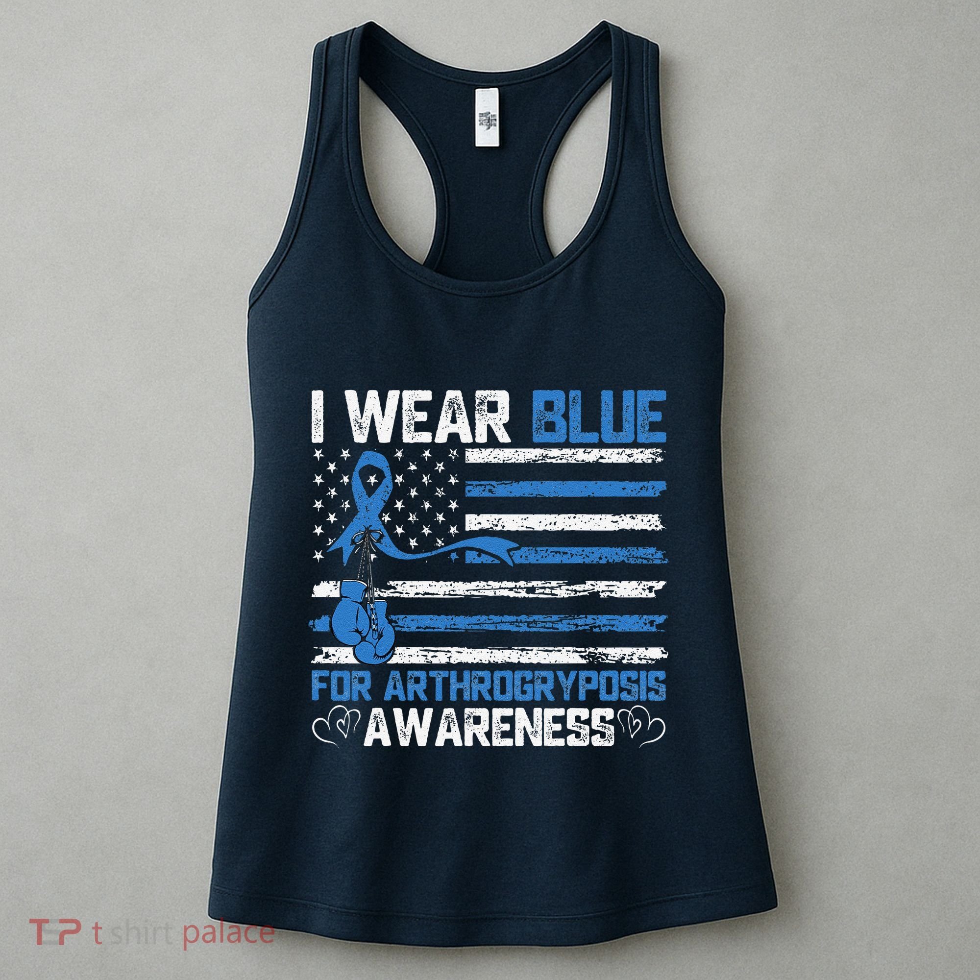 I Wear Blue For Arthrogryposis Awareness Month Women's Tank Top