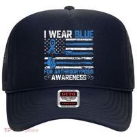 I Wear Blue For Arthrogryposis Awareness Month Hat thumb 0
