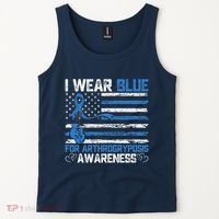 I Wear Blue For Arthrogryposis Awareness Month Tank Top thumb 2