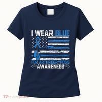 I Wear Blue For Arthrogryposis Awareness Month Women's T-Shirt thumb 0