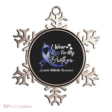 I Wear Blue For My Brother Juvenile Arthritis Awareness Great Gift Ornament
