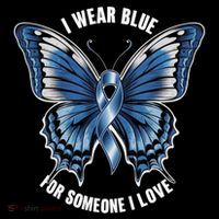 I Wear Blue For Juvenile Arthritis Awareness Butterfly Ribbo Gift Coffee Mug thumb 5