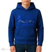 I Wear Blue For Juvenile Arthritis Awareness Cute Gift Kids Hoodie thumb 4