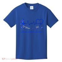 I Wear Blue For Juvenile Arthritis Awareness Cute Gift Kids T-Shirt thumb 0