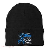I Wear Blue For Someone I Love Prostate Cancer Awareness Beanie thumb 0
