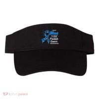 I Wear Blue For Someone I Love Prostate Cancer Awareness Visor thumb 0