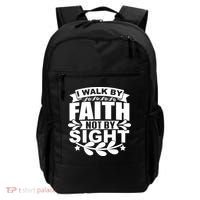 I Walk By Faith T Backpack thumb 0