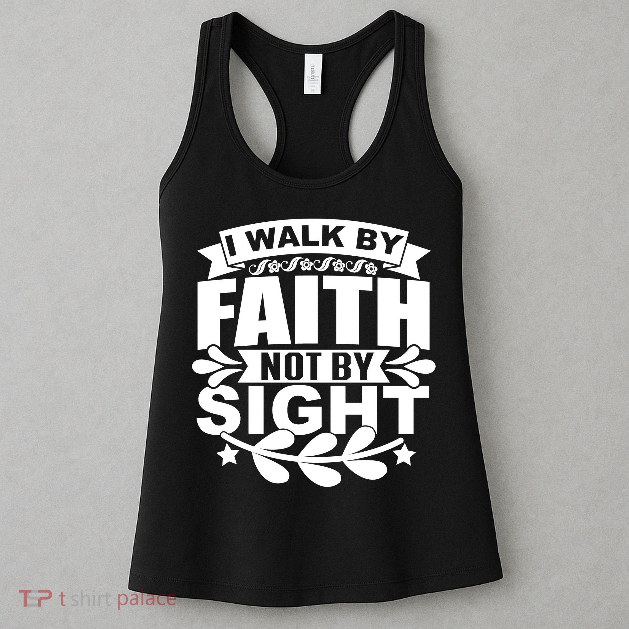 I Walk By Faith T Women's Tank Top