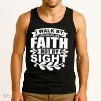 I Walk By Faith T Tank Top thumb 3