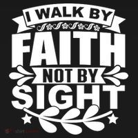 I Walk By Faith T Women's Long Sleeve Shirt thumb 2