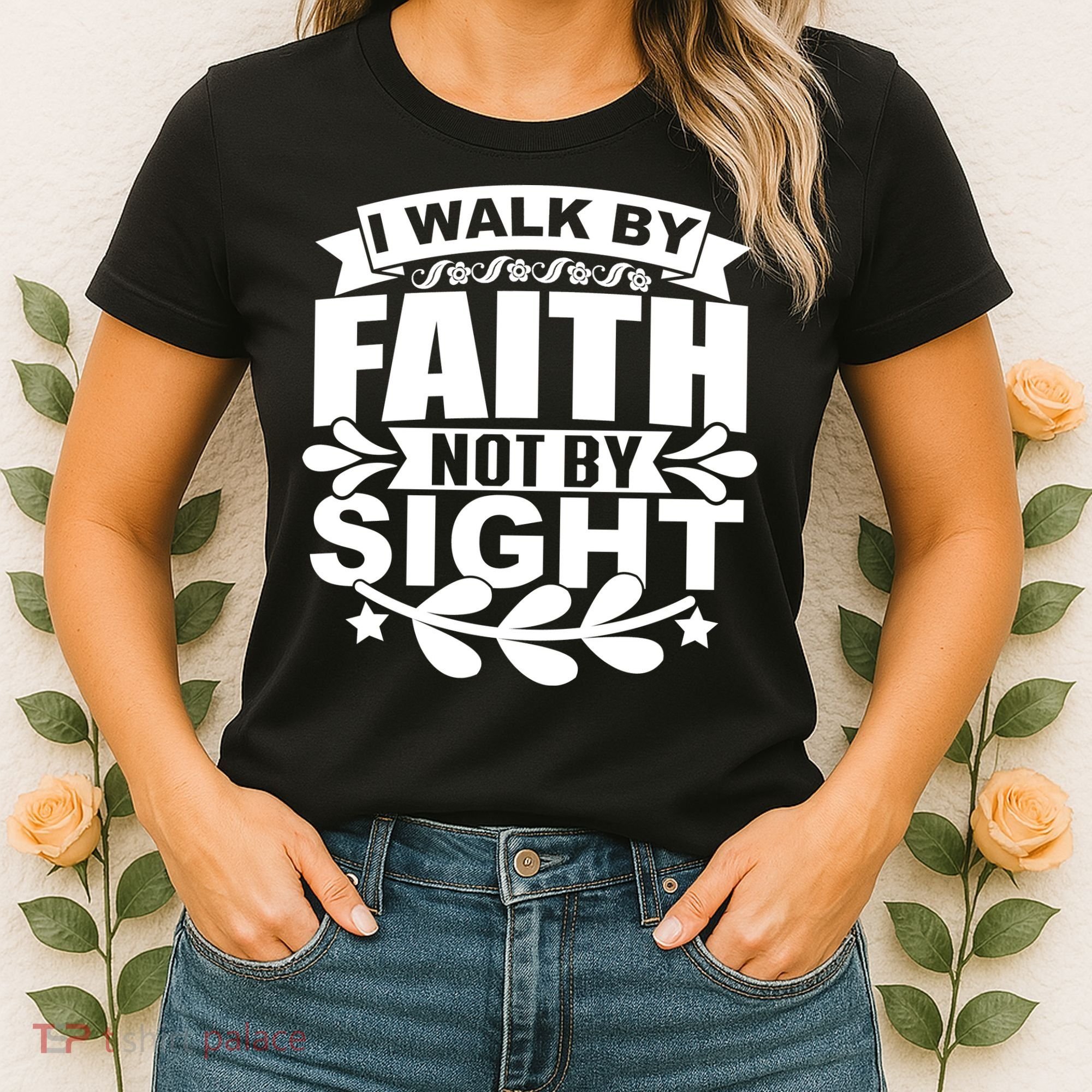 I Walk By Faith T Women's T-Shirt