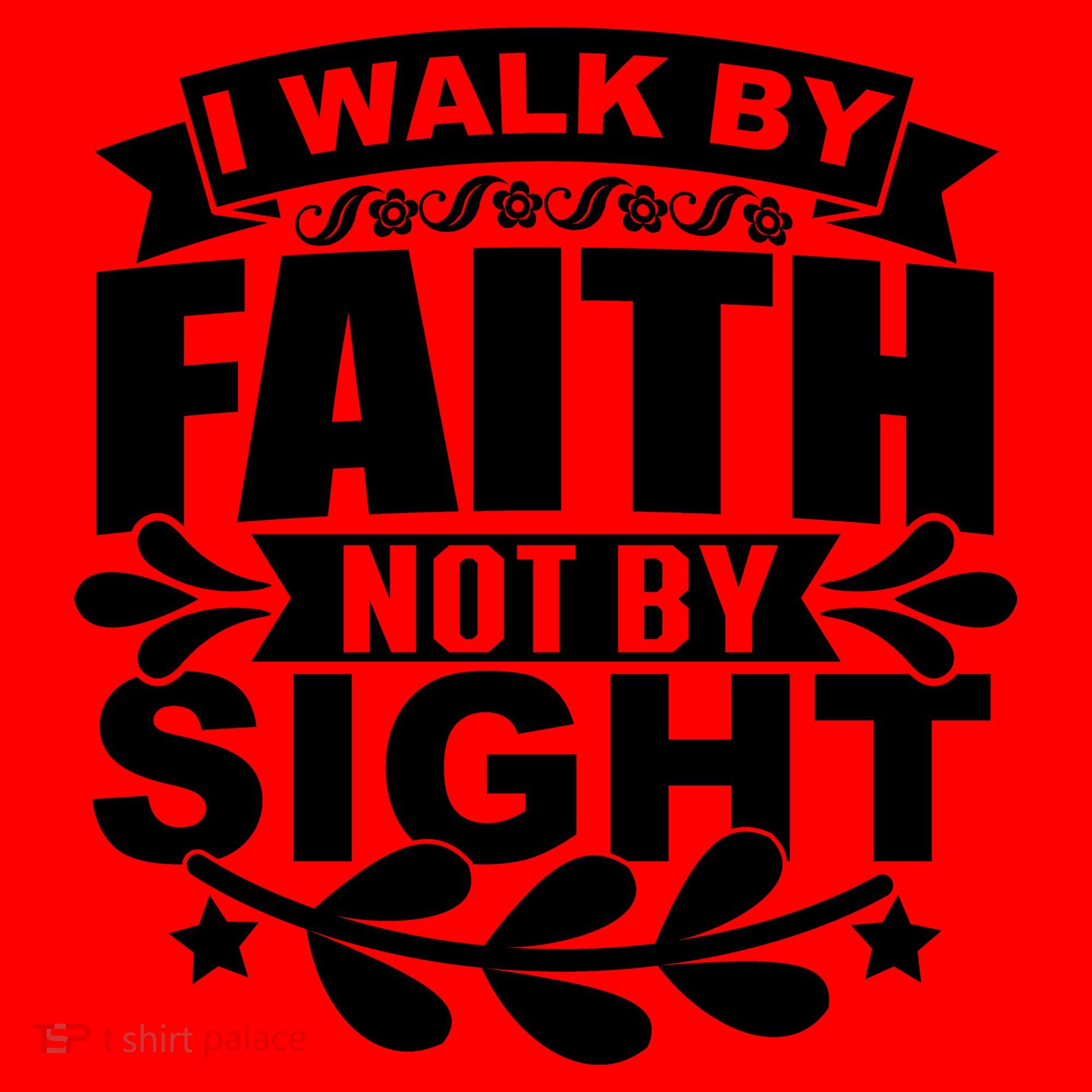 I Walk By Faith T Santa Hat