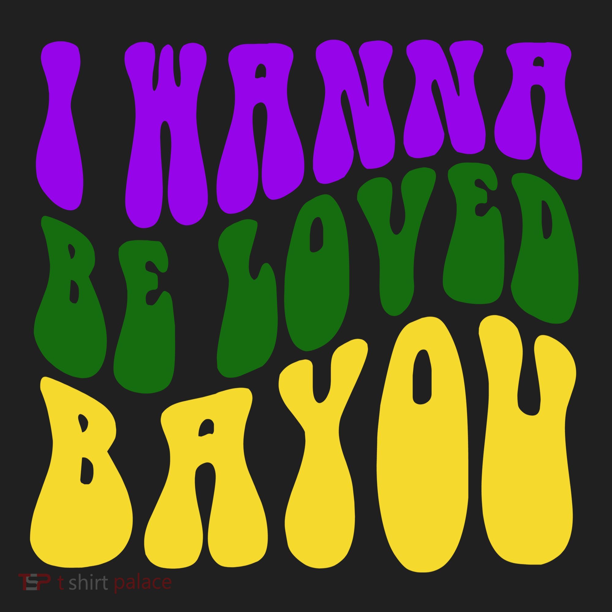 I Wanna Be Loved Bayou Mardi Gras Beanie
