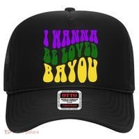I Wanna Be Loved Bayou Mardi Gras Hat thumb 0