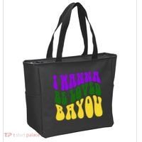 I Wanna Be Loved Bayou Mardi Gras Tote Bag thumb 2