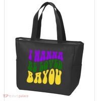 I Wanna Be Loved Bayou Mardi Gras Tote Bag thumb 3
