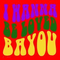 I Wanna Be Loved Bayou Mardi Gras Santa Hat thumb 1