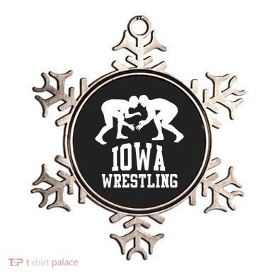 Iowa Wrestling Cool Gift Ornament