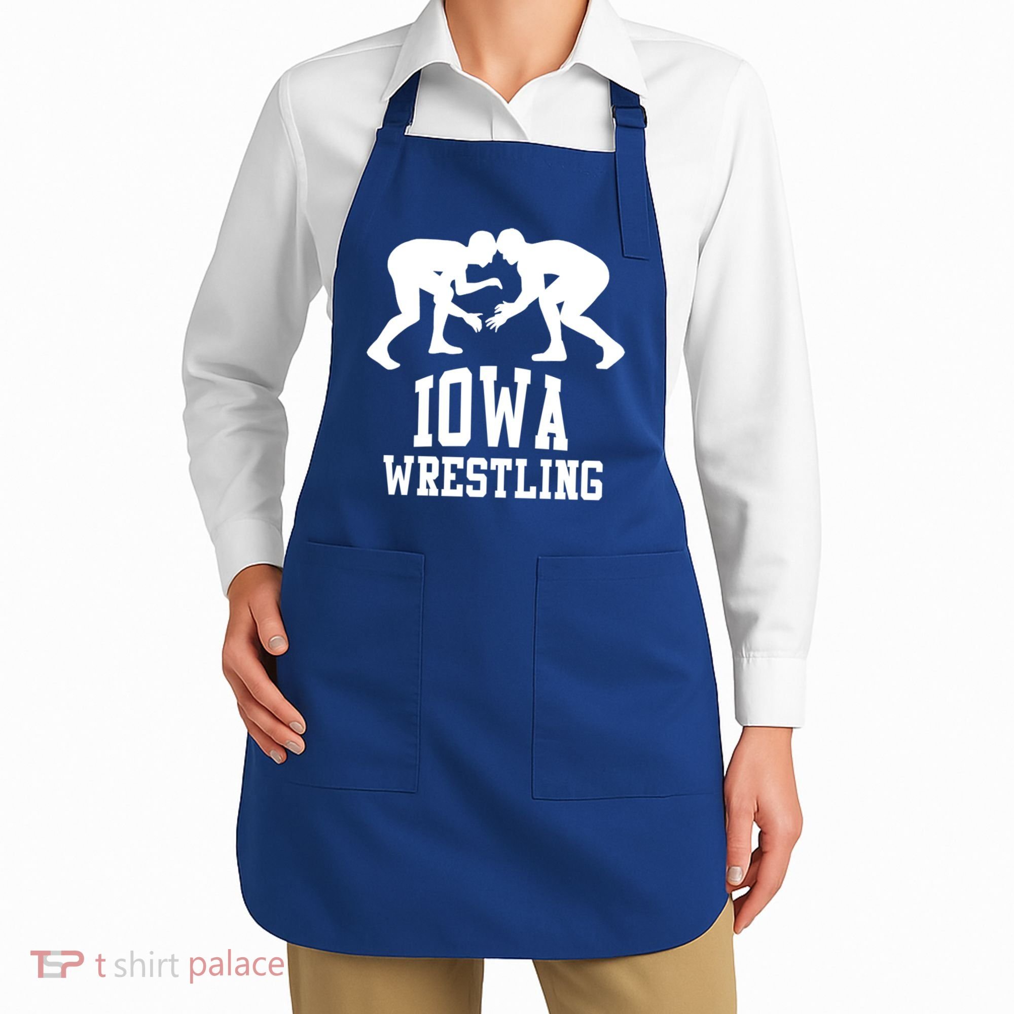 Iowa Wrestling Cool Gift Apron