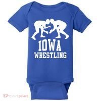 Iowa Wrestling Cool Gift Baby Bodysuit thumb 0