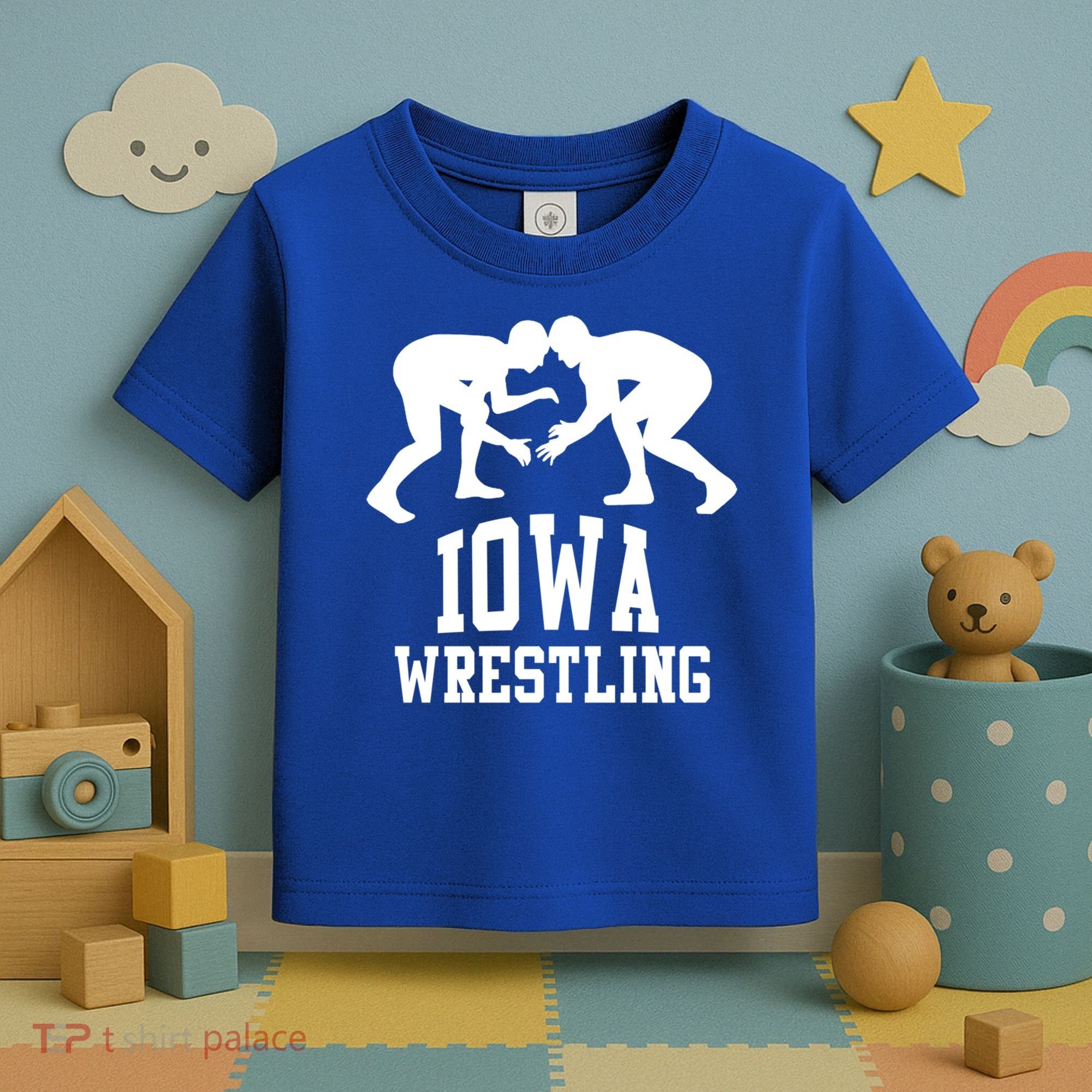 Iowa Wrestling Cool Gift Toddler T-Shirt