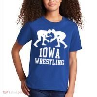 Iowa Wrestling Cool Gift Kids T-Shirt thumb 2