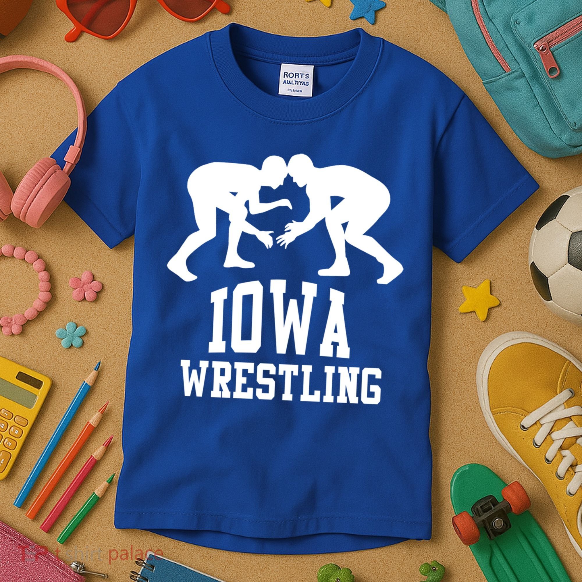 Iowa Wrestling Cool Gift Kids T-Shirt