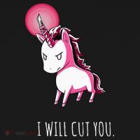 I Will Cut You Stabby Unicorn Funny Toddler Hoodie thumb 2