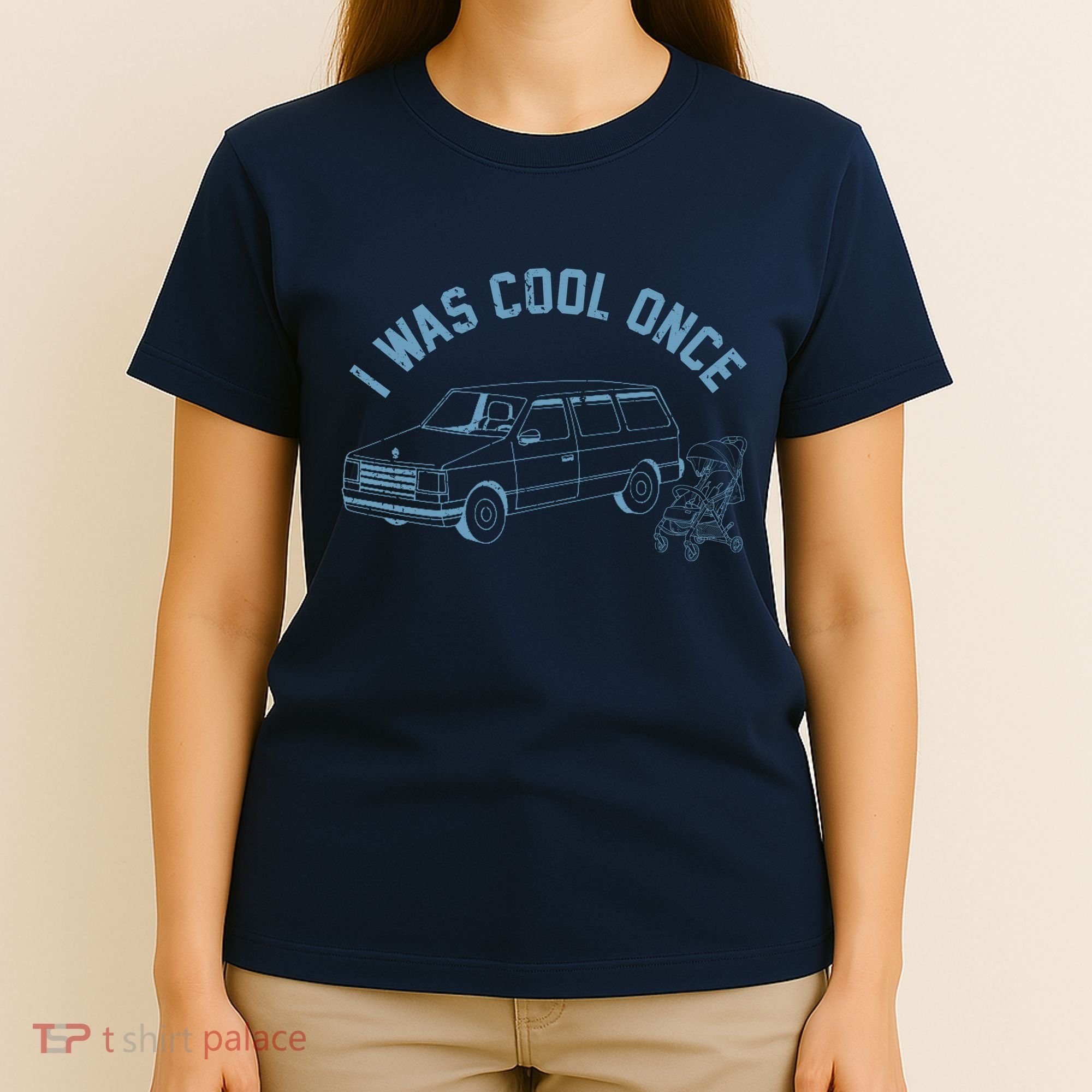 I Was Cool Once Retro Vintage Car Van T-Shirt