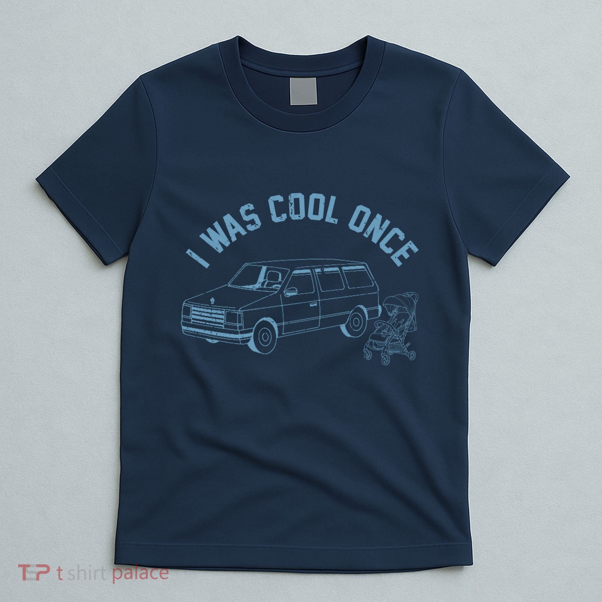 I Was Cool Once Retro Vintage Car Van T-Shirt