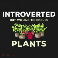 Introverted Willing Discuss Plants Lover Gardening Gardener Women's Hoodie thumb 2
