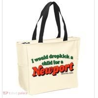 I Would Dropkick A Child For A Newport Menthol King Tote Bag thumb 2