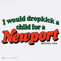 I Would Dropkick A Child For A Newport Menthol King Sweatshirt thumb 3