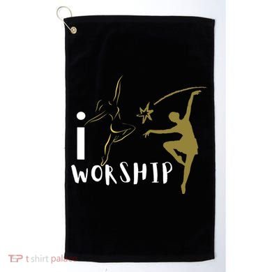 I worship dance ministry Golf Towel