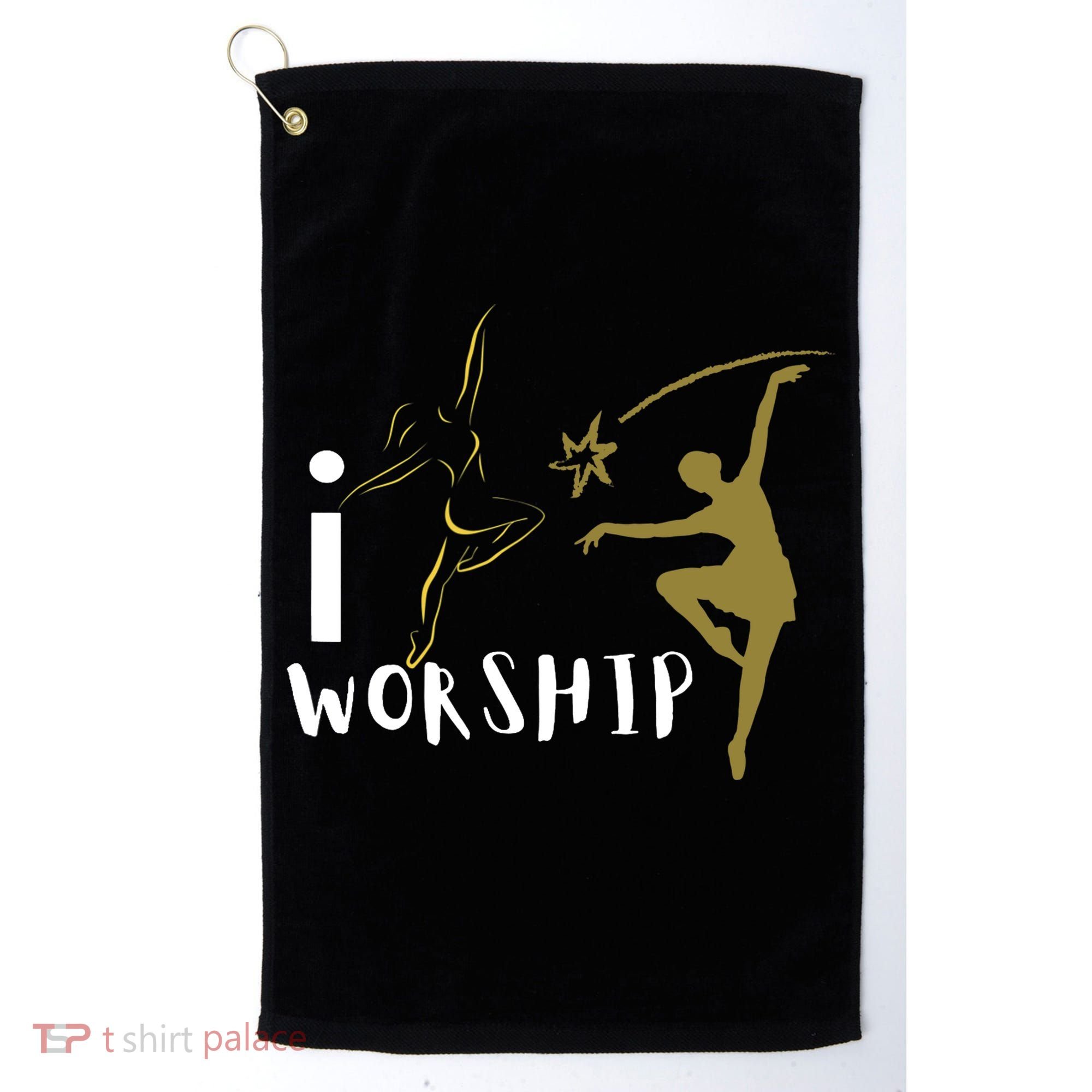 I worship dance ministry Golf Towel