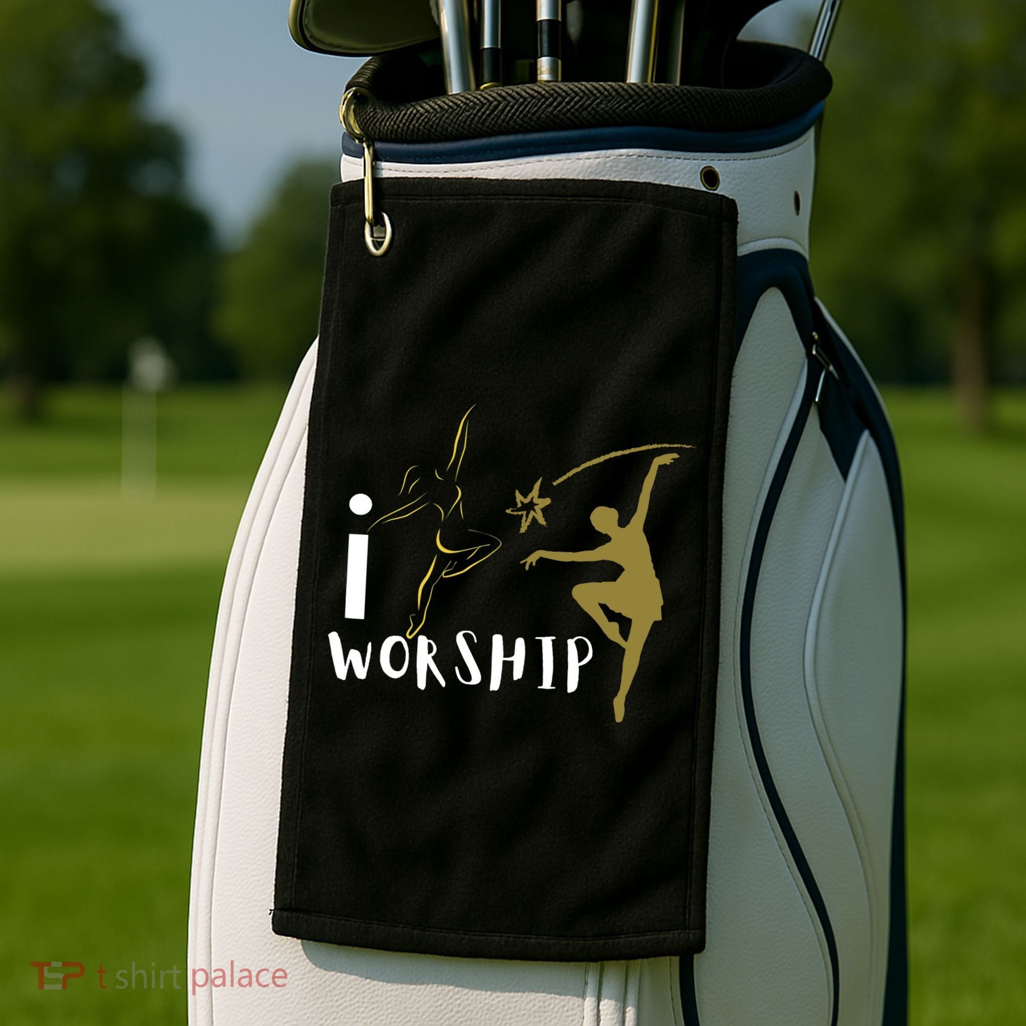 I worship dance ministry Golf Towel