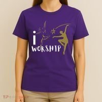 I worship dance ministry T-Shirt thumb 4