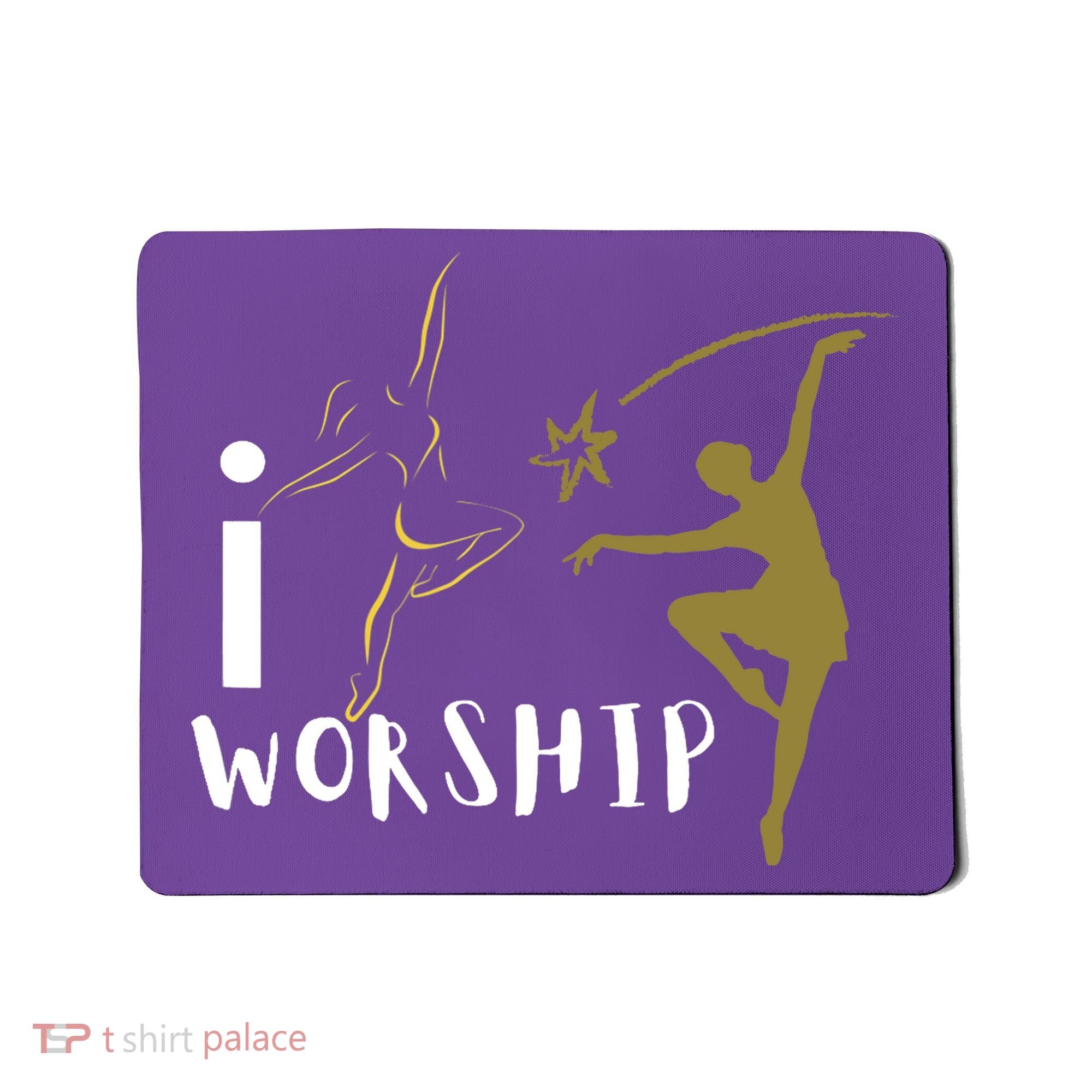 I worship dance ministry Mousepad