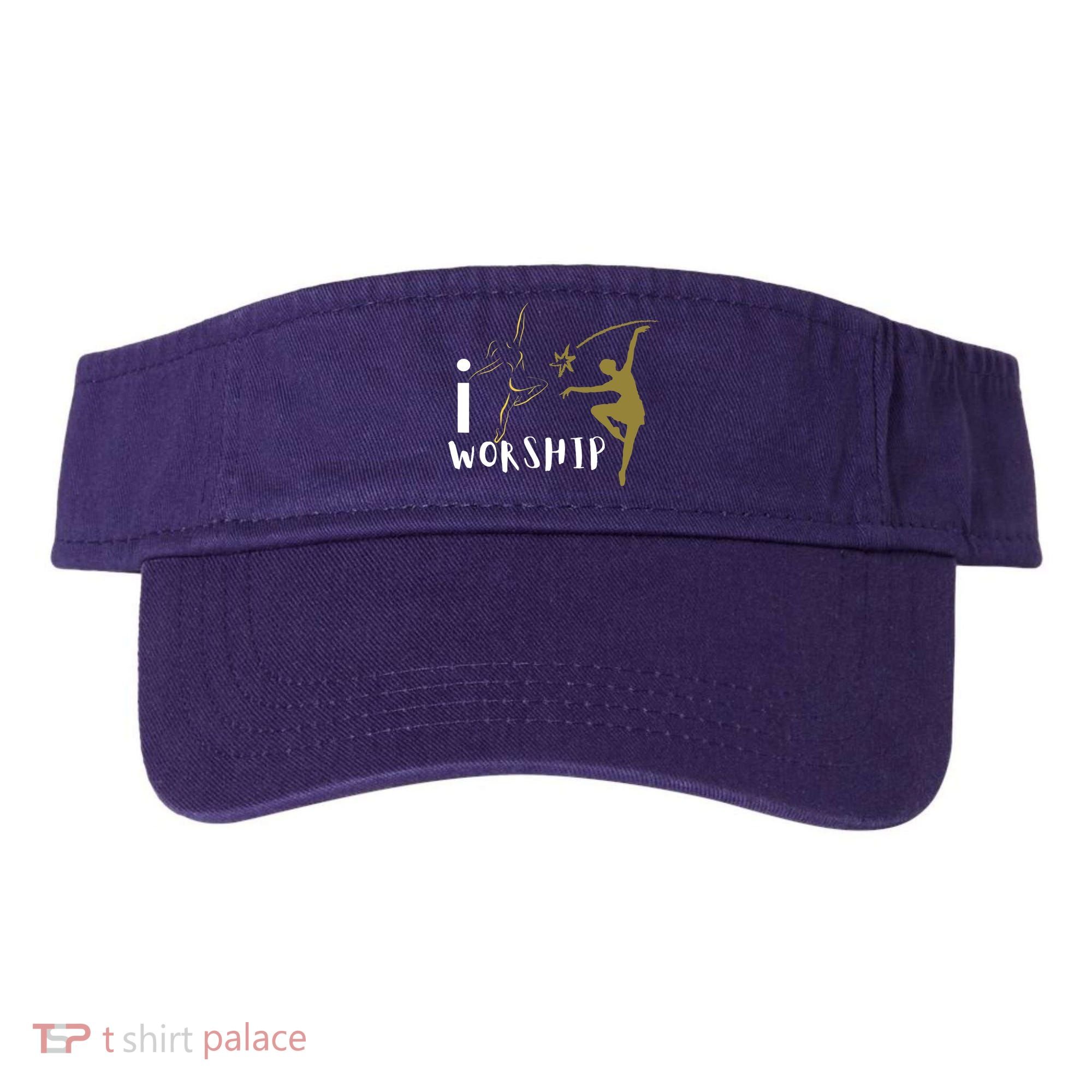 I worship dance ministry Visor