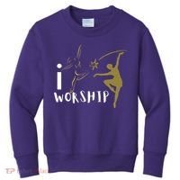 I worship dance ministry Kids Sweatshirt thumb 0