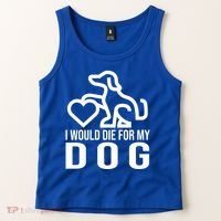 I Would Die For My Dog Tank Top thumb 2